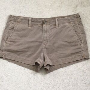 AMERICAN EAGLE Women's Tan Shorts - size 10